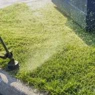 Lawn trimming and edging